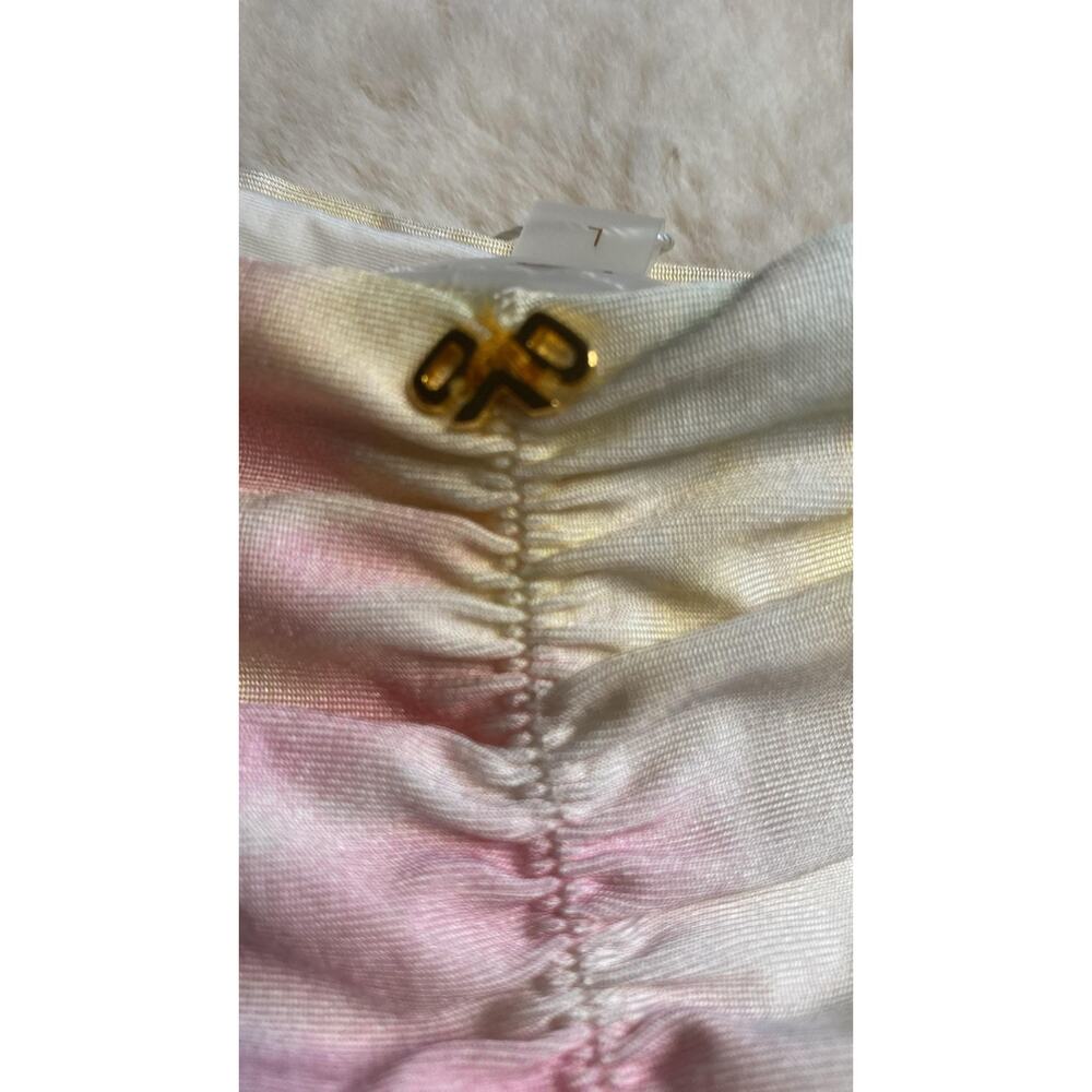 PQ Swim Isla tie-dye effect ruched bikini bottoms - Picture 5 of 9